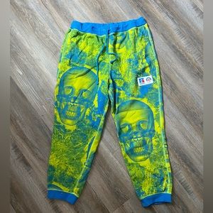 Russel Athletic ASAP Worldwide Rocky men’s sweatpants Green and Blue